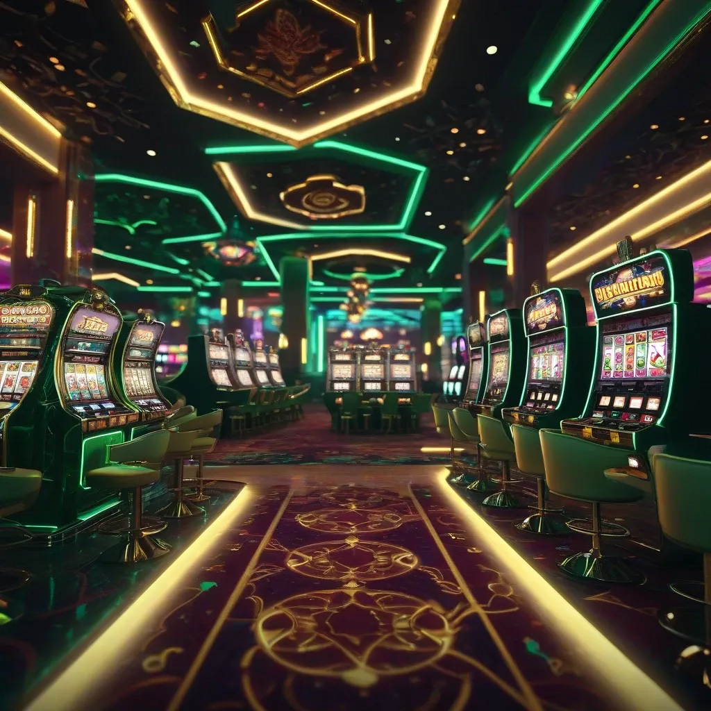Neon Casino Interior